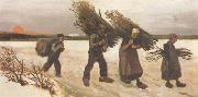 Wood Gatherers in the Snow (nn04), Vincent Van Gogh